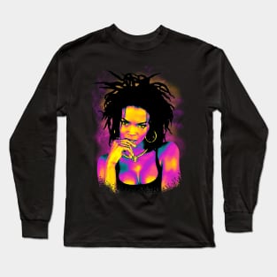 lauryn hill nebula star Long Sleeve T-Shirt